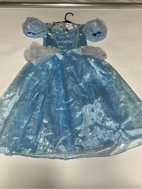 Blue Sparkle Princess Costume Dress for Kids